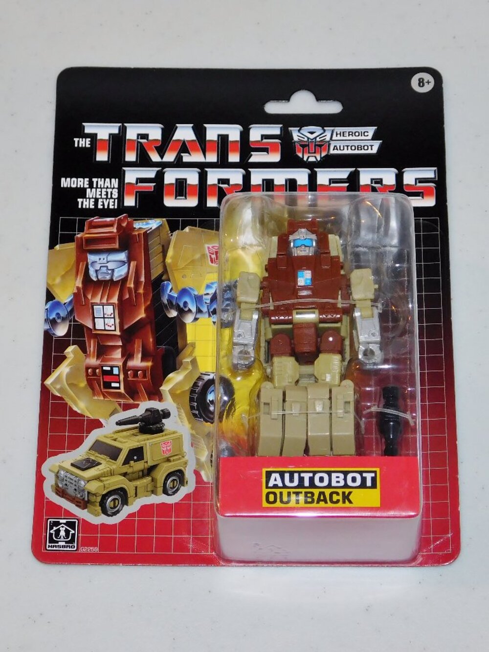 2026 Hasbro G1 Transformers Retro 6" Autobot Outback Figure MOC New Walmart